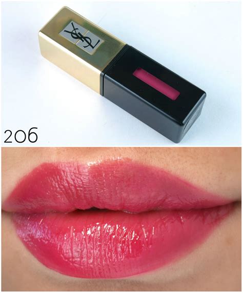 yves saint laurent ysl vernis a levre 43|YSL vernis a lipstick.